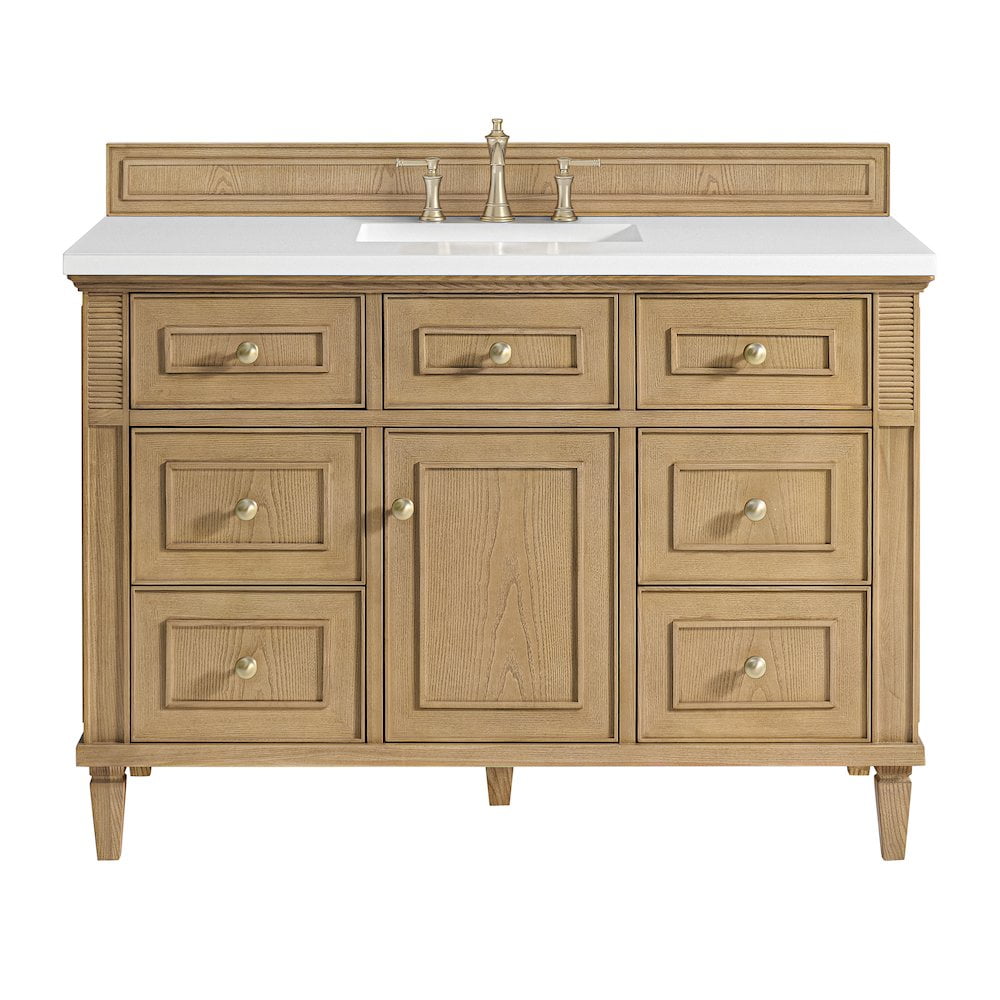 Lorelai 48" Light Natural Oak Single Vanity Base