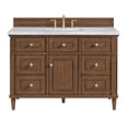 thumbnail image 1 of James Martin Vanities 424-V48-WLT-3CAR Lorelai 48" Single Basin Wood Vanity Set -, 1 of 7