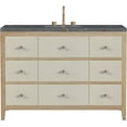 thumbnail image 1 of James Martin Vanities D604-V48-3Pbl Celeste 48" Single Basin Wood Vanity Set - Sunwashed, 1 of 6