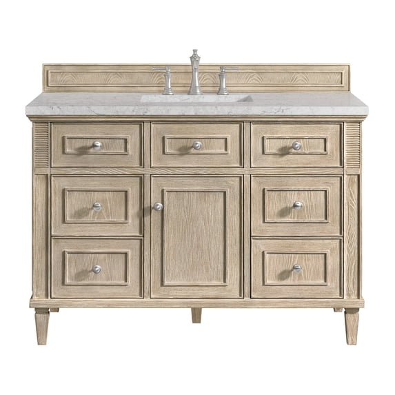 James Martin Vanities 424-V48-WWO-3EJP Lorelai 48" Single Basin Wood Vanity Set -