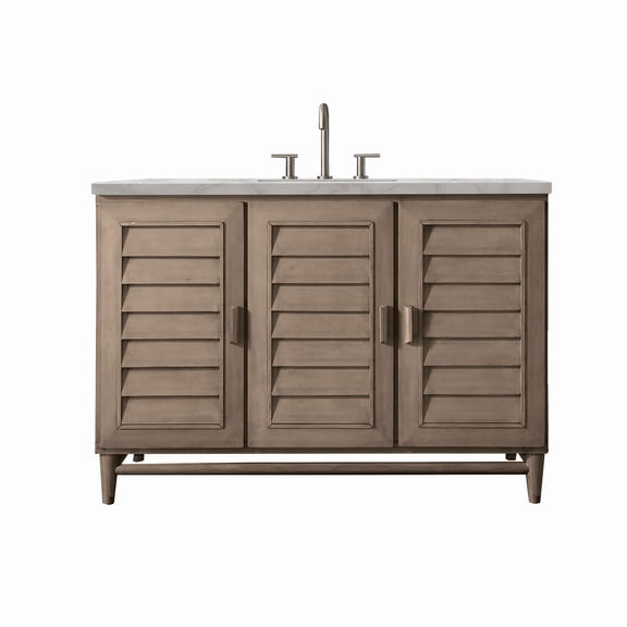 James Martin Vanities 620-V48-3Vsl Portland 48" Single Basin Wood Vanity Set - Wood