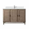 thumbnail image 1 of James Martin Vanities 620-V48-WW-1WZ Portland 48" Single Basin Wood Vanity Set - Wood, 1 of 2