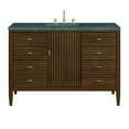 thumbnail image 1 of James Martin Vanities 485-V48-3Pbl Myrrin 48" Single Basin Wood Vanity Set - Mid-Century, 1 of 7