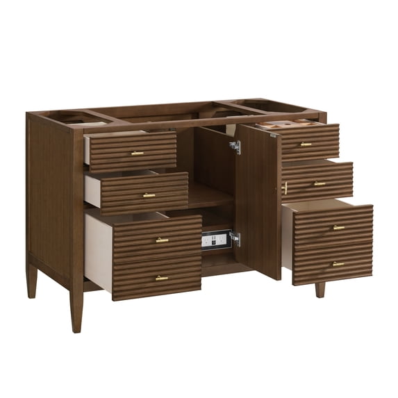 James Martin Vanities 485-V48 Myrrin 48" Single Basin Wood Vanity Cabinet Only -