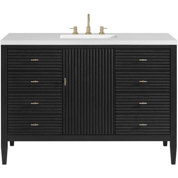 James Martin Vanities 485-V48-M-CBO Myrrin 48" Free Standing Single Basin Ash Wood Vanity
