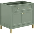 thumbnail image 1 of James Martin Vanities 503-V36 Chicago 36" Dual-Mounted Single Basin Vanity Cabinet Only -, 1 of 7