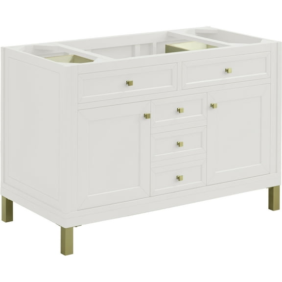 James Martin Vanities 503-V48 Chicago 48" Free Standing Single Basin Vanity Cabinet Only -