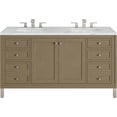 thumbnail image 1 of James Martin Vanities 503-V60d-3Enc Chicago 60" Free Standing Double Basin Vanity Set -, 1 of 7