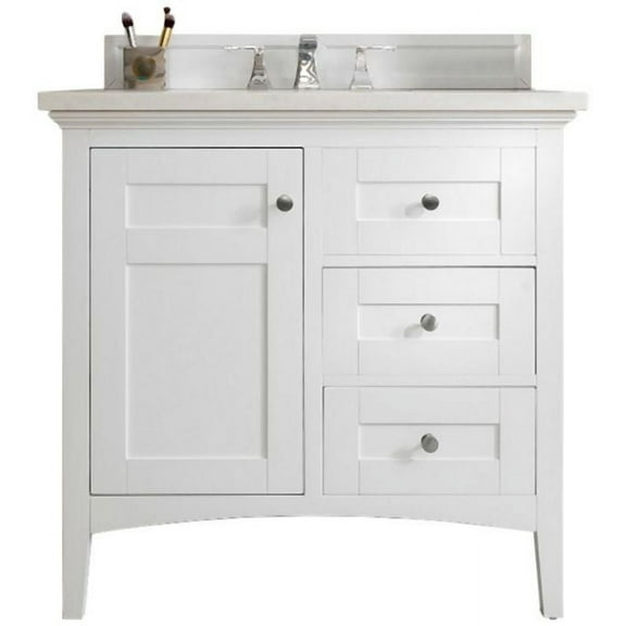 James Martin Vanities 527-V36-3Ejp Palisades 36" Free Standing Single Basin Vanity Set -