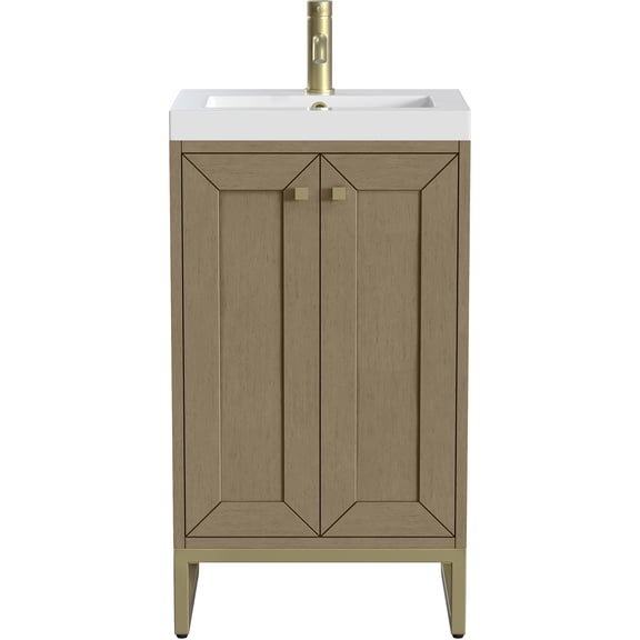 James Martin Vanities 533V20WLWCBWG Chianti 20" Free Standing Single Basin Vanity Set -
