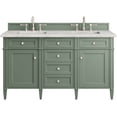 thumbnail image 1 of James Martin Vanities 650-V60d-3Ejp Brittany 60" Double Basin Poplar Wood Vanity Set -, 1 of 7