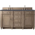 thumbnail image 1 of James Martin Vanities 157-V60D-WW-3CSP Bristol 60" Free Standing Double Basin Hardwood, 1 of 7