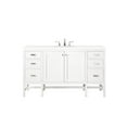 thumbnail image 1 of James Martin Vanities E444-V60s-3Wz Addison 60" Free Standing Single Basin Vanity Set -, 1 of 7