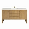 thumbnail image 1 of James Martin Vanities 435-V60S-LNO-3LDL Hudson 60" Free Standing Single Basin Poplar Wood, 1 of 7