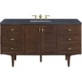 thumbnail image 1 of James Martin Vanities 670-V60S-WLT-3CSP Amberly 60" Free Standing Or Wall Mounted Single, 1 of 7