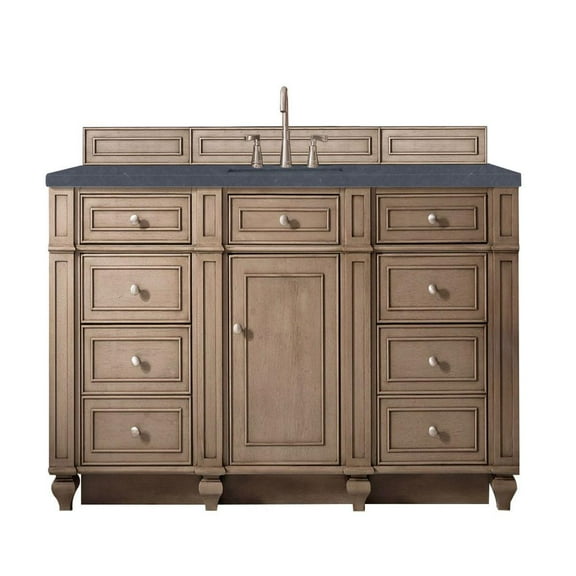 James Martin Vanities 157-V60s-3Csp Bristol 60" Free Standing Single Basin Hardwood Vanity