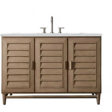 James Martin Vanities 620-V48-3Enc Portland 48" Free Standing Single Basin Hardwood Vanity