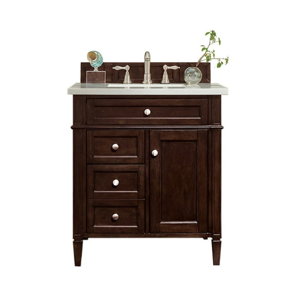 James Martin Vanities 650-V30-3Ejp Brittany 30" Single Basin Poplar Wood Vanity Set - Wood