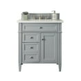 thumbnail image 1 of James Martin Vanities 650-V30-3Oglb Brittany 30" Single Basin Poplar Wood Vanity Set, 1 of 7