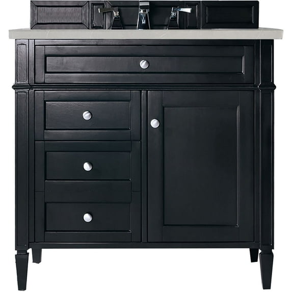 James Martin Vanities 650-V36-3Esr Brittany 36" Single Basin Poplar Wood Vanity Set -