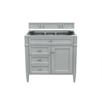 James Martin Vanities 650-V36 Brittany 36" Single Basin Poplar Wood Vanity Cabinet Only -