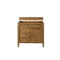thumbnail image 1 of James Martin Vanities 650-V36-SBR Brittany 36" Single Basin Poplar Wood Vanity Cabinet, 1 of 7