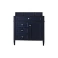 thumbnail image 1 of James Martin Vanities 650-V36 Brittany 36" Single Basin Poplar Wood Vanity Cabinet Only -, 1 of 7