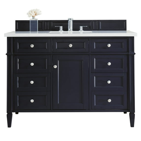 James Martin Vanities 650-V48-3Clw Brittany 48" Free Standing Single Basin Hardwood Vanity