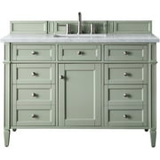 James Martin Vanities 650-V48-3Ejp Brittany 48" Single Basin Poplar Wood Vanity Set -