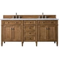 thumbnail image 1 of James Martin Vanities 650-V72-SBR-FEJP Brittany 72" Free Standing Double Basin Poplar Wood, 1 of 7
