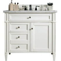 James Martin Vanities 655-V36-3Ejp Brittany 36" Single Basin Poplar Wood Vanity Set -