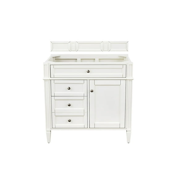 James Martin Vanities 655-V36 Brittany 36" Free Standing Single Basin Poplar Wood Vanity