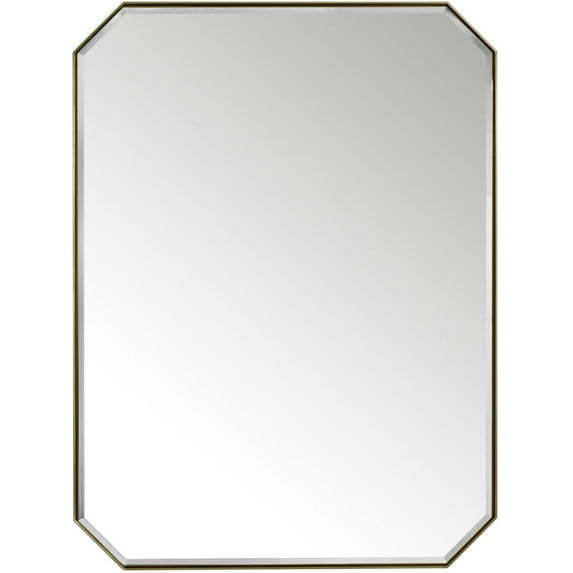 James Martin Vanities 715-MO30-CB Rohe 30" W X 40" H Rectangular Stainless Steel Framed