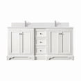 thumbnail image 1 of James Martin Vanities 825-V72-BW-1WZ De Soto 72" Double Basin Poplar Wood Vanity Set -, 1 of 2