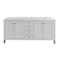 thumbnail image 1 of James Martin Vanities 305-V72-3Car Chicago 72" Free Standing Or Wall Mounted Double Basin, 1 of 7