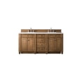 thumbnail image 1 of James Martin Vanities 157-V72-SBR-3WZ Bristol 72" Free Standing Double Basin Vanity Set -, 1 of 7