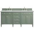 thumbnail image 1 of James Martin Vanities 650-V72-SC-3ENC Brittany 72" Double Basin Poplar Wood Vanity Set -, 1 of 7