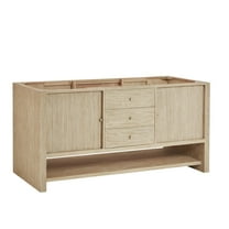 James Martin Vanities 72" Double Vanity, Sunwashed Oak