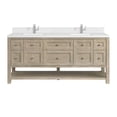 thumbnail image 1 of James Martin Vanities 330-V72-1Wz Breckenridge 72" Free Standing Double Basin Poplar Wood, 1 of 7