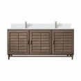 thumbnail image 1 of James Martin Vanities 620-V72-WW-1WZ Portland 72" Double Basin Wood Vanity Set - Wood, 1 of 7