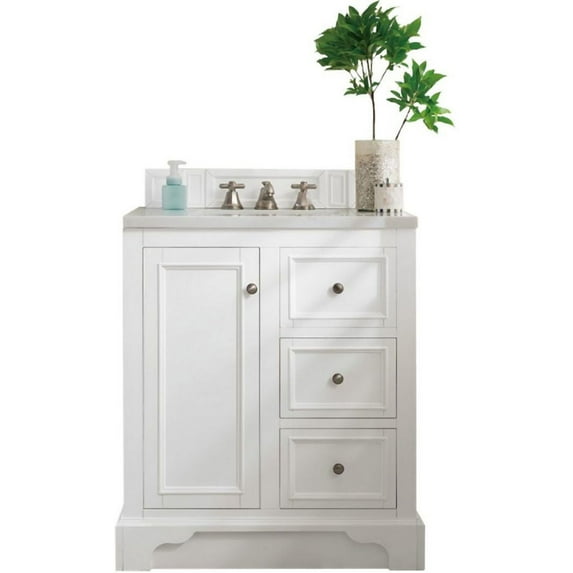 James Martin Vanities 825-V30-3Af De Soto 32" Free Standing Single Vanity Set - White