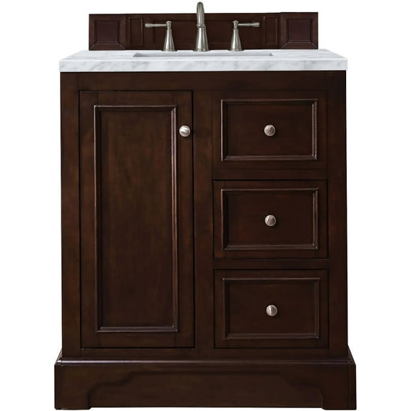 James Martin Vanities 825-V30-3Car De Soto 32" Free Standing Single Vanity Set - Wood