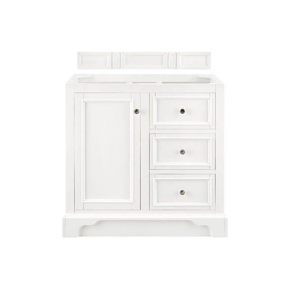 James Martin Vanities 825-V36-BW De Soto 36" Single Free Standing Wood Vanity Cabinet Only