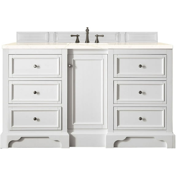 James Martin Vanities 825-V60s-3Emr De Soto 62" Free Standing Single Basin Hardwood Vanity
