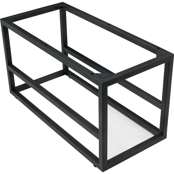 James Martin Vanities 883-B31.5 Columbia 31-1/2" Stainless Steel Cabinet Legs Only - Black