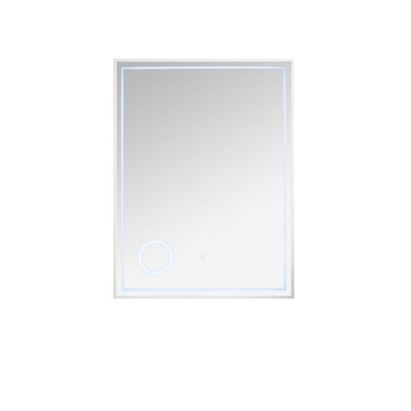 James Martin Vanities Tampa 23.6" Mirror, Glossy White
