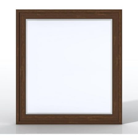 James Martin Vanities Addison 36" Rectangular Mirror, Mid Century Acacia