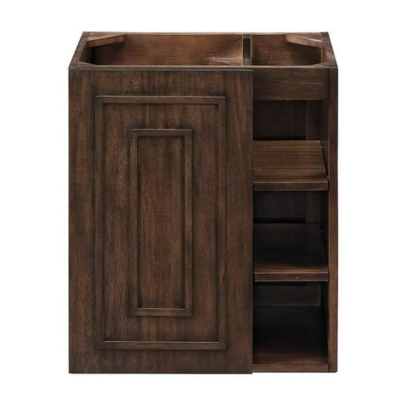 James Martin Vanities Alicante' 24" Single Vanity Cabinet, Mid Century Acacia