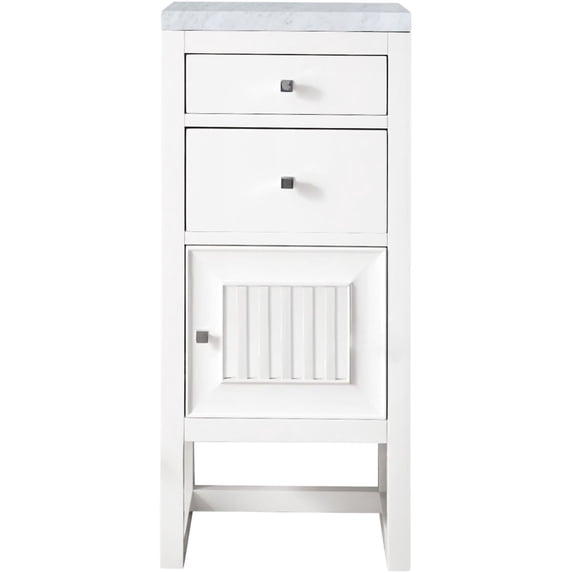James Martin Vanities E645-B15r-3Car Athens 33-5/16" Wood Free Standing Bathroom Cabinet -