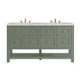 thumbnail image 1 of James Martin Vanities 330-V60D-SC-3EJP Breckenridge 60" Free Standing Double Basin Poplar, 1 of 7